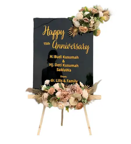 Papan Bunga Akrilik Tawangmas