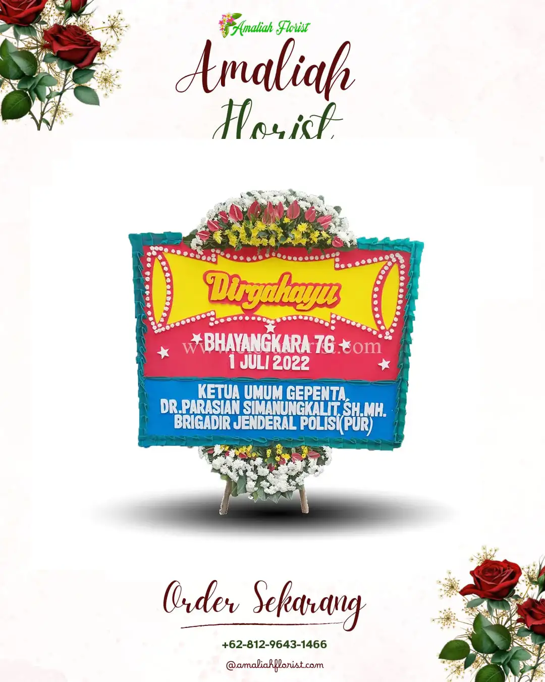 Papan Bunga HUT Ulang Tahun Tawangmas
